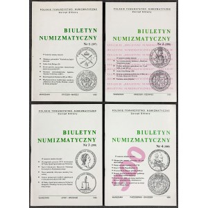Biuletyn numizmatyczny 1995 - komplet 1-4