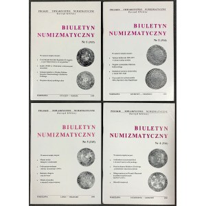 Numismatic Bulletin 1999 - sets 1-4