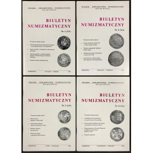 Biuletyn numizmatyczny 1999 - komplet 1-4
