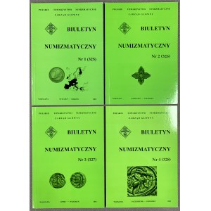 Biuletyn numizmatyczny 2002 - komplet 1-4
