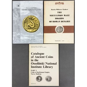 Katalógy starých mincí (3 ks)