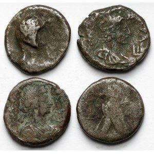 Alexandrijské tetradrachmy, sada (4ks)