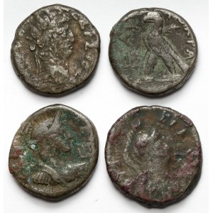 Alexandrijské tetradrachmy, sada (4ks)