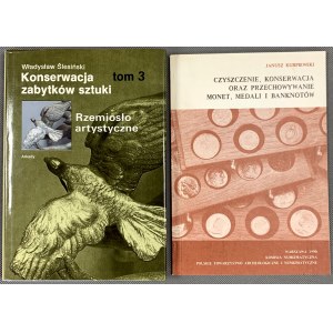 Slesinski's Conservation of Art Antiquities and Kurpiewski's Cleaning, Conservation... (2pc)