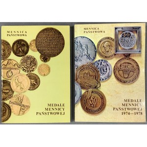 Medaile Státní mincovny 1946-1978 (2ks)