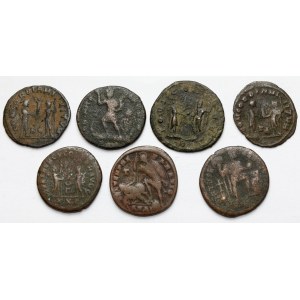 Roman Empire, lot of 7 antoninian and follis