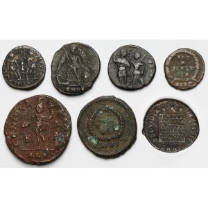 Roman Empire, lot of 7 follis