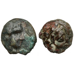 Greece, Olbia, Bronze coins, lot (2pcs)
