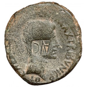 Octavianus Augustus (27 př. n. l. - 14 n. l.) Eso - kontramarkováno AVG