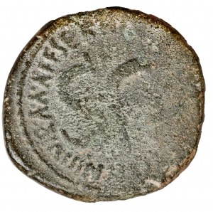 Octavian Augustus (27 v. Chr.-14 n. Chr.) Ass - Gegenstempel AVG