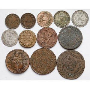Rakúsko-Uhorsko, séria 12 mincí