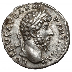 Lucius Verus (161-169 n. l.) Denár - velmi pěkný