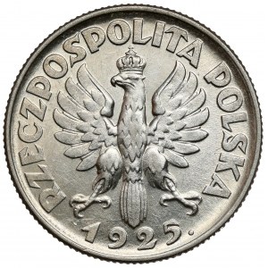 Kobieta i kłosy 1 złoty 1925