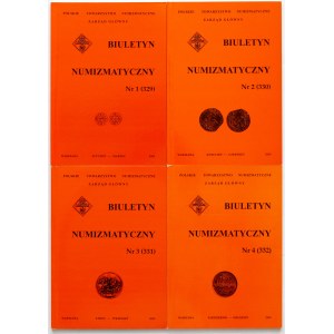 Numizmatický bulletin 2003 - sada (4ks)