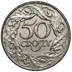 50 groszy 1938 - niklowane