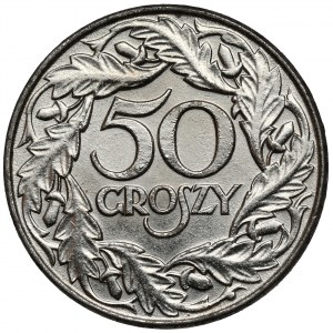 50 groszy 1938 - niklowane