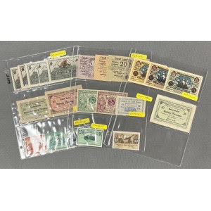 Pomerania, notgeld set MIX (22ks)