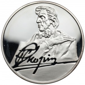 Stříbrná medaile Fryderyka Chopina