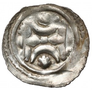 Austria, Pfennig - crescent arcade with rosettes