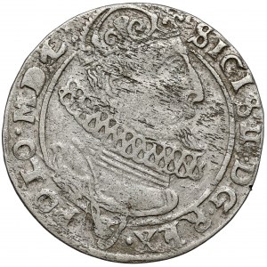 Sigismund III Vasa, Six Pack Cracow 1625 - POLO on the obverse.