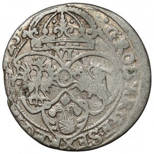 Sigismund III Vasa, Six Pack Cracow 1625 - POLO on the obverse.