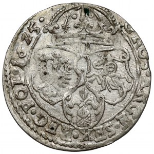 Zikmund III Vasa, šestipence Krakov 1625 - pěkný