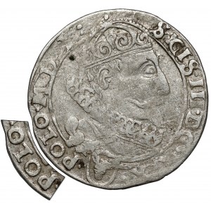 Sigismund III Vasa, Six Pack Cracow 1626 - POLO on the obverse.