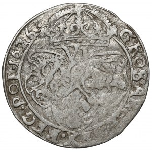 Sigismund III Vasa, Six Pack Cracow 1626 - POLO on the obverse.