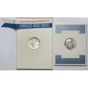 Finnland, 10 Markkaa 1967 und 1975 Los (2Stück)