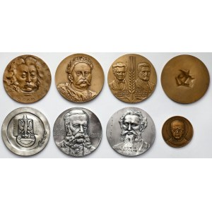 Medals Sobieski, Mickiewicz... (8pcs)