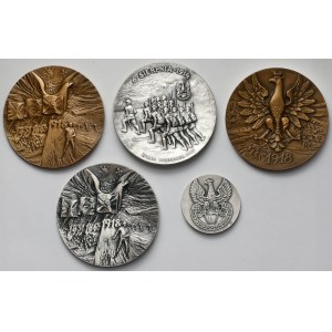 Medals - Józef Piłsudski (5pcs)