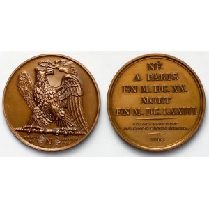 Francie Medaile Moliere a Napoleon (2ks)