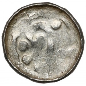 Cross denarius CNP VII - pastoral to the right - Silesia, imitation (?).