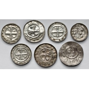 Cross denarii - set (7pcs)