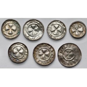 Cross denarii - set (7pcs)