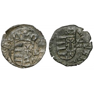 Ladislaus III Varna, Hungarian denarii, set (2pcs)