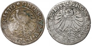 Zygmunt I Stary, Grosz Toruń 1530 i 1533 (2szt)