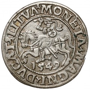Zikmund II August, půlpenny Vilnius 1549