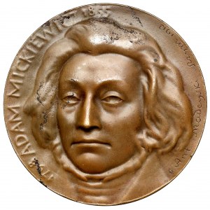 Medaila, Adam Mickiewicz 1913 (Madeyski)