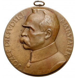 Medal, Jozef Pilsudski, 10th anniversary of the Polish-Bolshevik War 1930