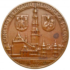 Medal, Kardynał Marmaggi 1936 - rzadki, w ogóle niespotykany