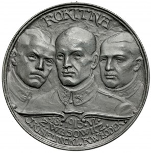 Medaille, Zum Gedenken an die Gefallenen von Rokitna 1915