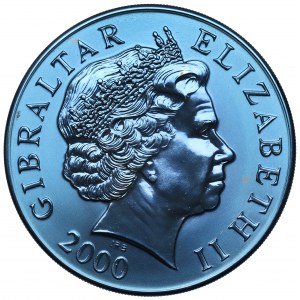 Gibraltár, Alžbeta II, 5 libier 2000