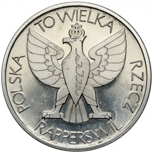 Švýcarsko, Rapperswil - Medaile věnovaná Polákům 1868-1968