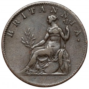 Řecko, Jónské ostrovy, George III, 2 lepton 1820