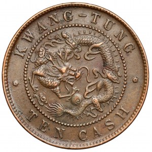 China, Kwang-Tung, 10 Bargeld ND (1900-1906)