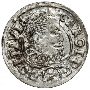 Sliezsko, Karl von Liechtenstein, 3 krajcara 1619 CC, Opava