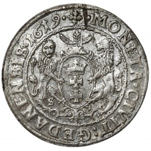 Zygmunt III Waza, Ort Gdańsk 1619 SA SB