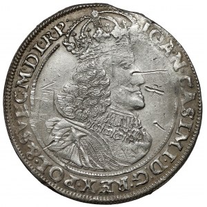 Johannes II. Kasimir, Ort Poznań 1654 AT - große Krone - selten