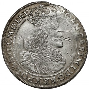John II Casimir, Ort Poznan 1654 AT - large crown - rare